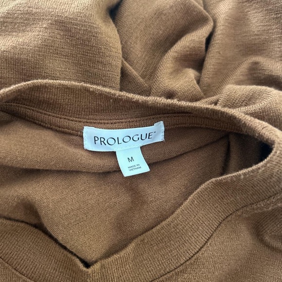 Target Prologue midi length sweater dress in a rusty dark tan color - Picture 7 of 7